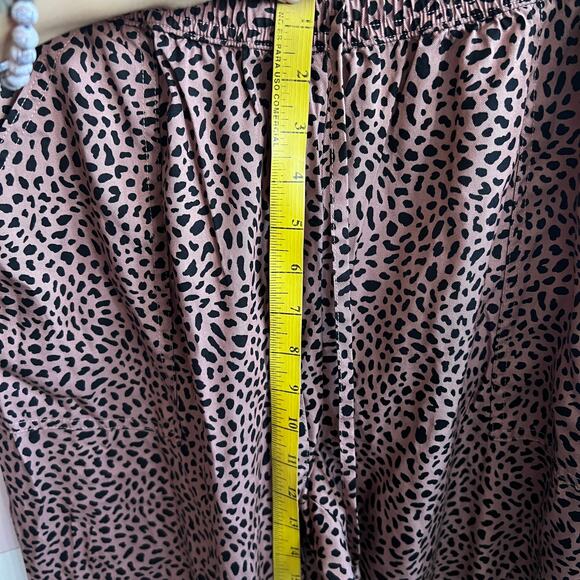Victoria’s Secret PINK Leopard Print Joggers Women’s L NWT Lounge Y2K Coquette - Picture 6 of 7